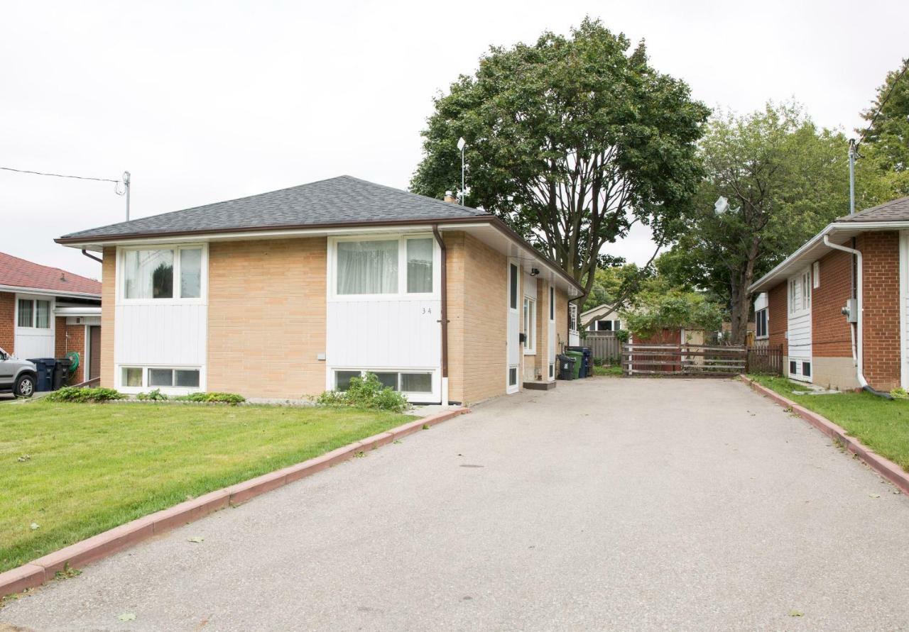 Villa Cozy 3Br 2Bth Lower Unit, A Min To Hwy401, 404 & Dvp Toronto Exterior foto
